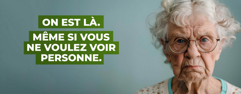 On est là même si vous ne voulez voir personne - Résidence services pour seniors Quiételle 